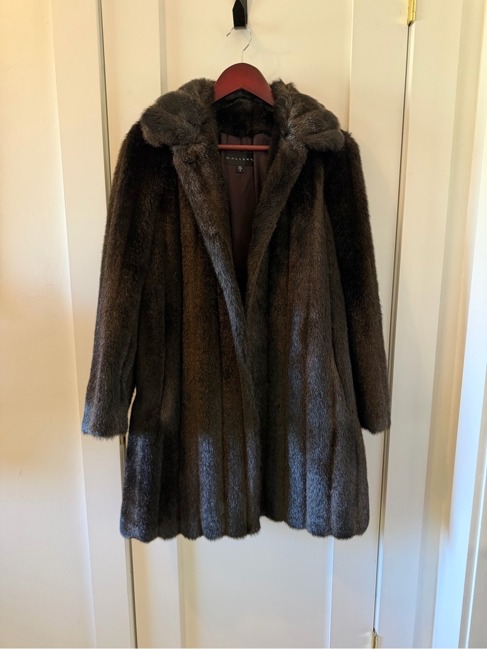 Gallery Dark Brown Mink Fur Coat